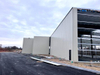 2025 Progress Factory Workshop Project Back Side Wall Building Entirely Sheeted Roof Sheeting on the Back Slope of the Building