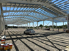 2025 3,250 M2 Steel Construction Roof Project 105m Long and 30m Wide and 24m Wide in Industrial Zone