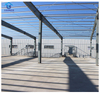 Prefabricated Light Metal Frame Building Steel Structure Industrial Warehouse Commercial Hotel for Sale
