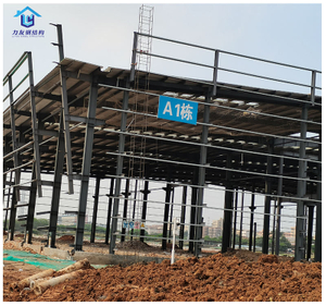 Long Span Metal Structure Steel Frame Building Heavy Welding Warehouses Workshop Plant Factory Steel Structure Engineering
