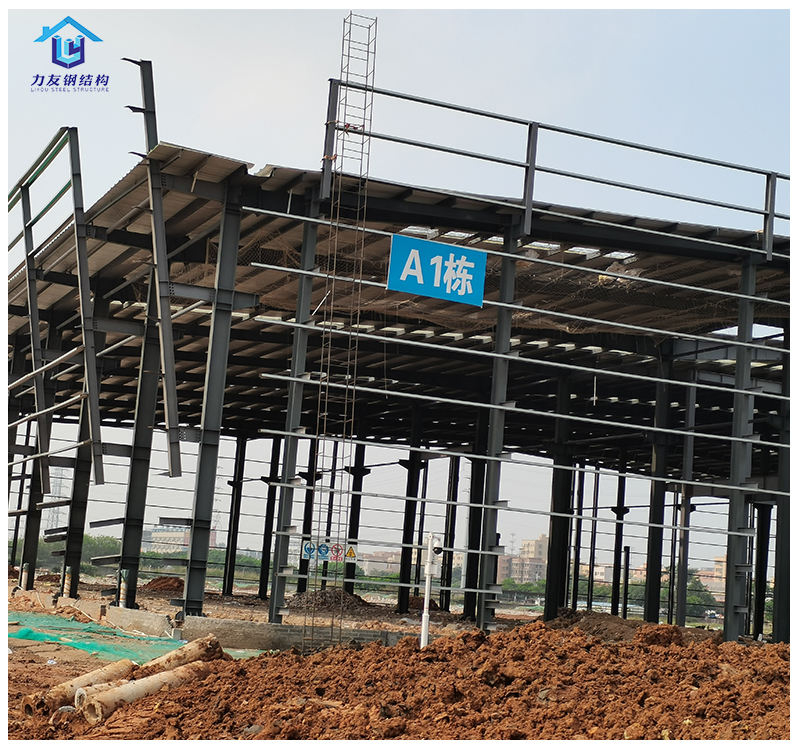 Long Span Metal Structure Steel Frame Building Heavy Welding Warehouses Workshop Plant Factory Steel Structure Engineering