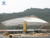 Prefab Construction Building Dome Design Steel Frame Structure Building Gymnasium Sport Hall Prefab Houses