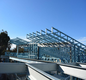 2024New Storage Shed Customized Industrial Prefab Steel Structure Warehouse Metal Building Prefabricated Building Construction