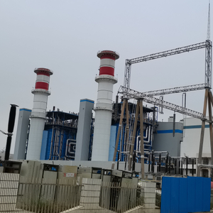 Power Station With Solar Station 