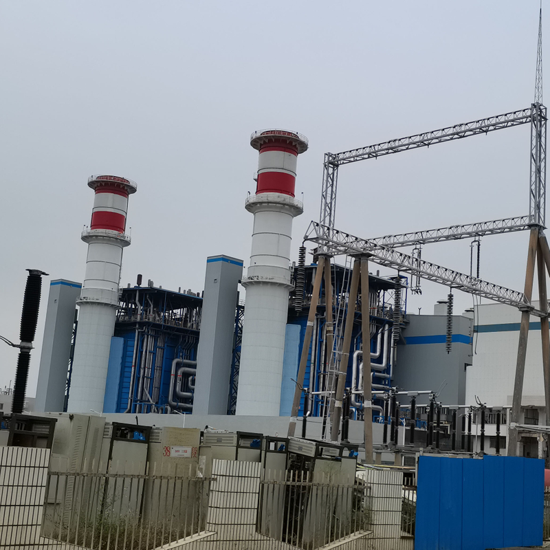 Power Station With Solar Station 