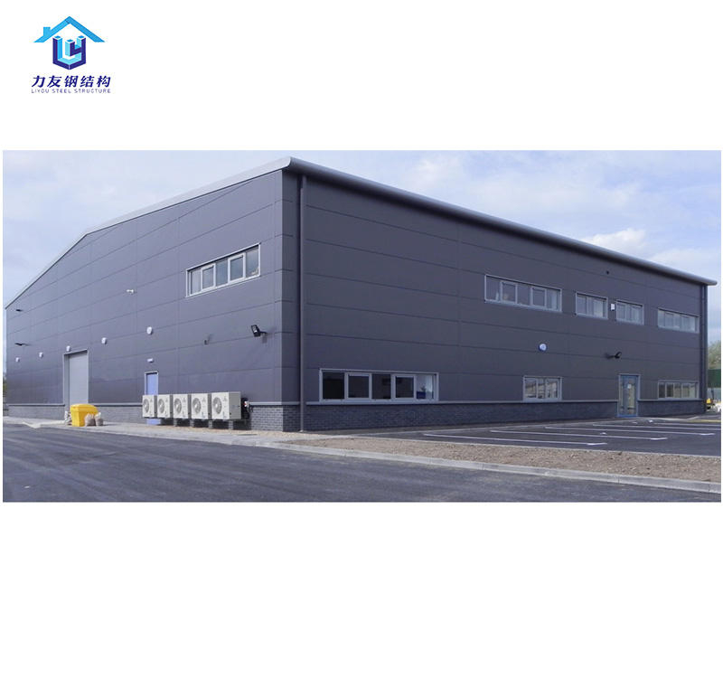 Quick Construction Prefab Metal Industrial Building Frame Factory Hangar Workshop Steel Structure Metallic warehouse for sale