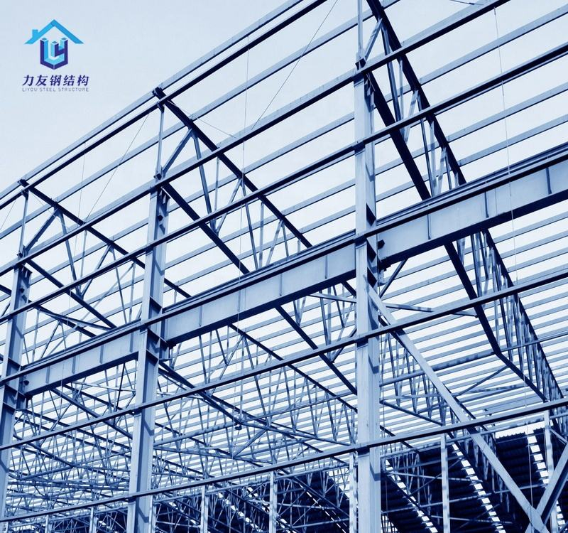 2024 Customized Prefabricated Prefab Hall Building Steel Structure Q355B Heavy Roof Truss Beam Warehouse Workshop in China