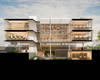 2025 With a Metal Structure and Cable-stayed Slabs Proposing an Open Ground Floor for a Commercial Office in Sao Paulo