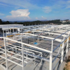 2025 Warehouse Nearing Completion Construction Works Metalstructure Engineering Quality Steelstructure Coatings Facades Roofing