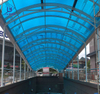 Steel Truss Frame Structural Design Car Parking Shed Canopy