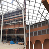 2025 Steel Structure Office Building Workshop Steelstructure the Assembly Metal Structure Supporting Glass Roof of the Courtyard