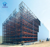 China low cost prefab workshop steel frame buildings structure metal warehouse and warehouse shed storage garage