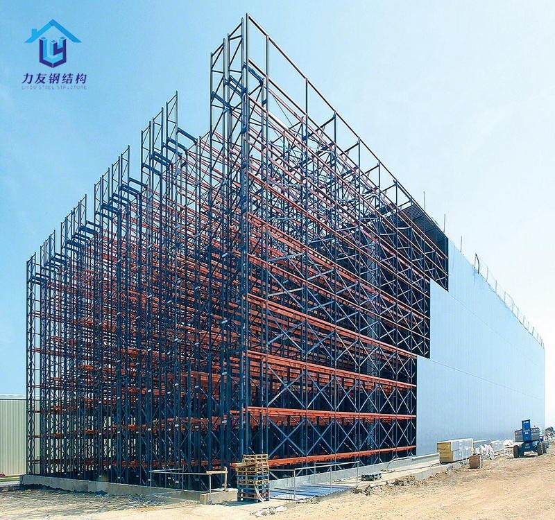 China low cost prefab workshop steel frame buildings structure metal warehouse and warehouse shed storage garage