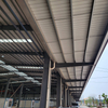 Metal Frame Construction Warehouse Prefabricated Steel Structure Building Prefab Workshop with Canopy
