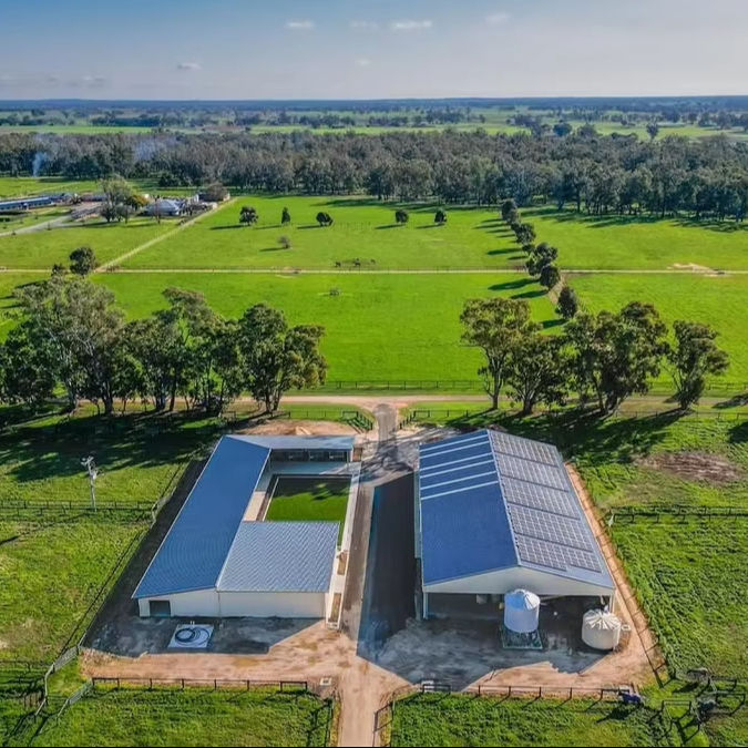 2025 the Stud Owners Once Again Enlisted Our Service for a New Stable Complex Next to Their Machinery Shed in Park Arcadia