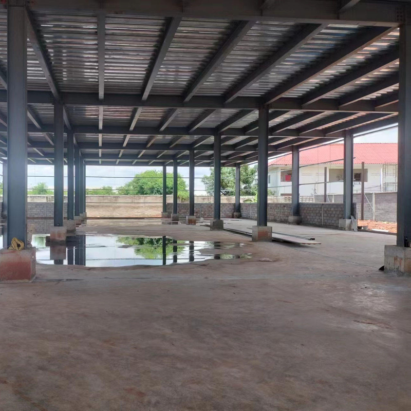 Steel Structure Mezzanine Multi-Story Industrial Building Construction Workshops Plant in Thailand