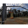 Hot Rolled Heavy Steel Frame Large Span Warehouse Workshop Structural Building Construction in Chile