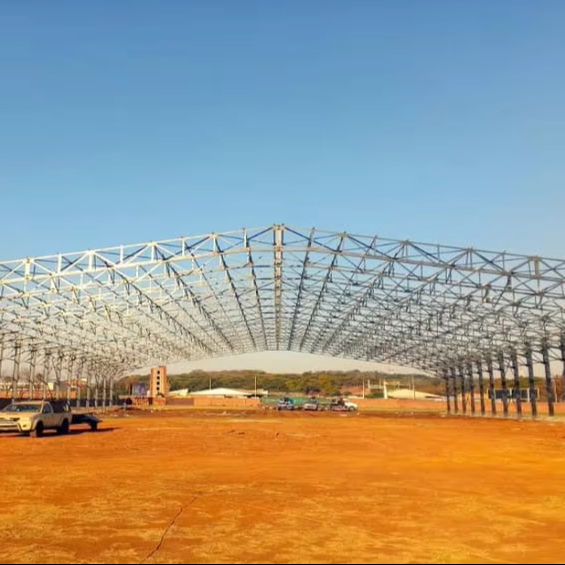 2025 Steel Structures Featured Project: Christ Embassy Structure Located in Zimbabwe Design Before the Steel Is Cut and Shaped