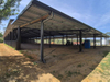 2025 Overall Facility 74mx30mx5m 2220 Sqm Indoor Dressage Arena 66m X 21m Stable Complex 8mx30m 8m Lean-to Side Canopy Upfront