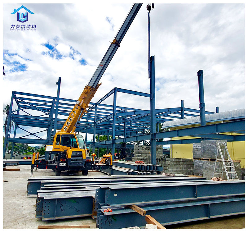 Prefab steel structural prefabricated steel frame building prefabricator construction warehouse storage warehouse building