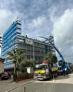 2025 Steel Structure Office Building Steelstructure Steel Hotel Aragosta Durres Design