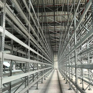 2025 Steel Structure Office Building Assembly of Automated Sheet Metal Warehouse and Mezzanines