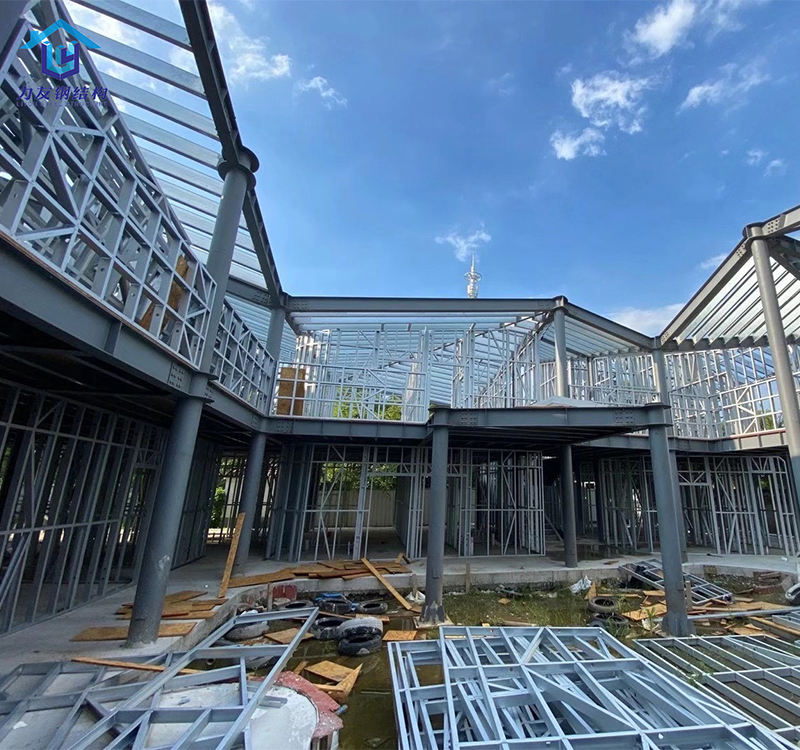 Luxury House Light Steel Structure House Modern Villa Prefab Container House Prefabricated Luxury Container Homes Building Price