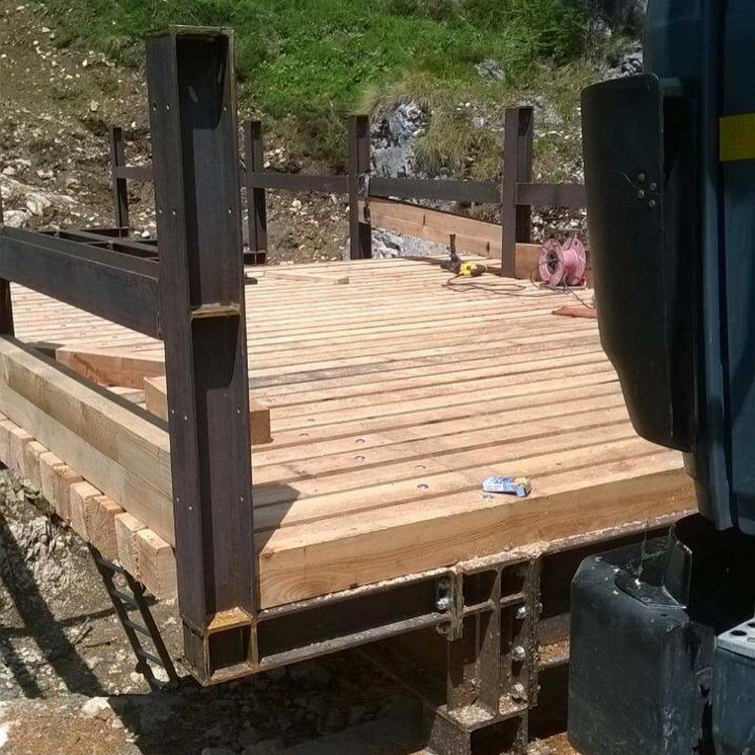 2025 Steel Structure Footbridge Path 471 Vodo Di Cadore_BL Structural Design and Works Management