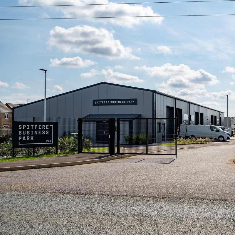 2025 Steel Structure Office Building Workshop Steelstructure Spitfire Business Park Local Business