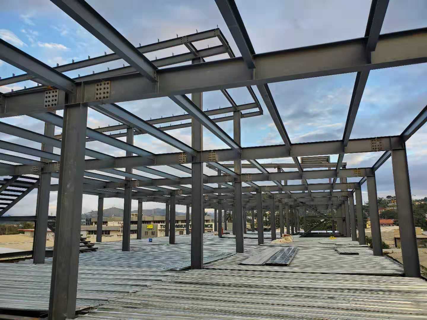steel structure construction