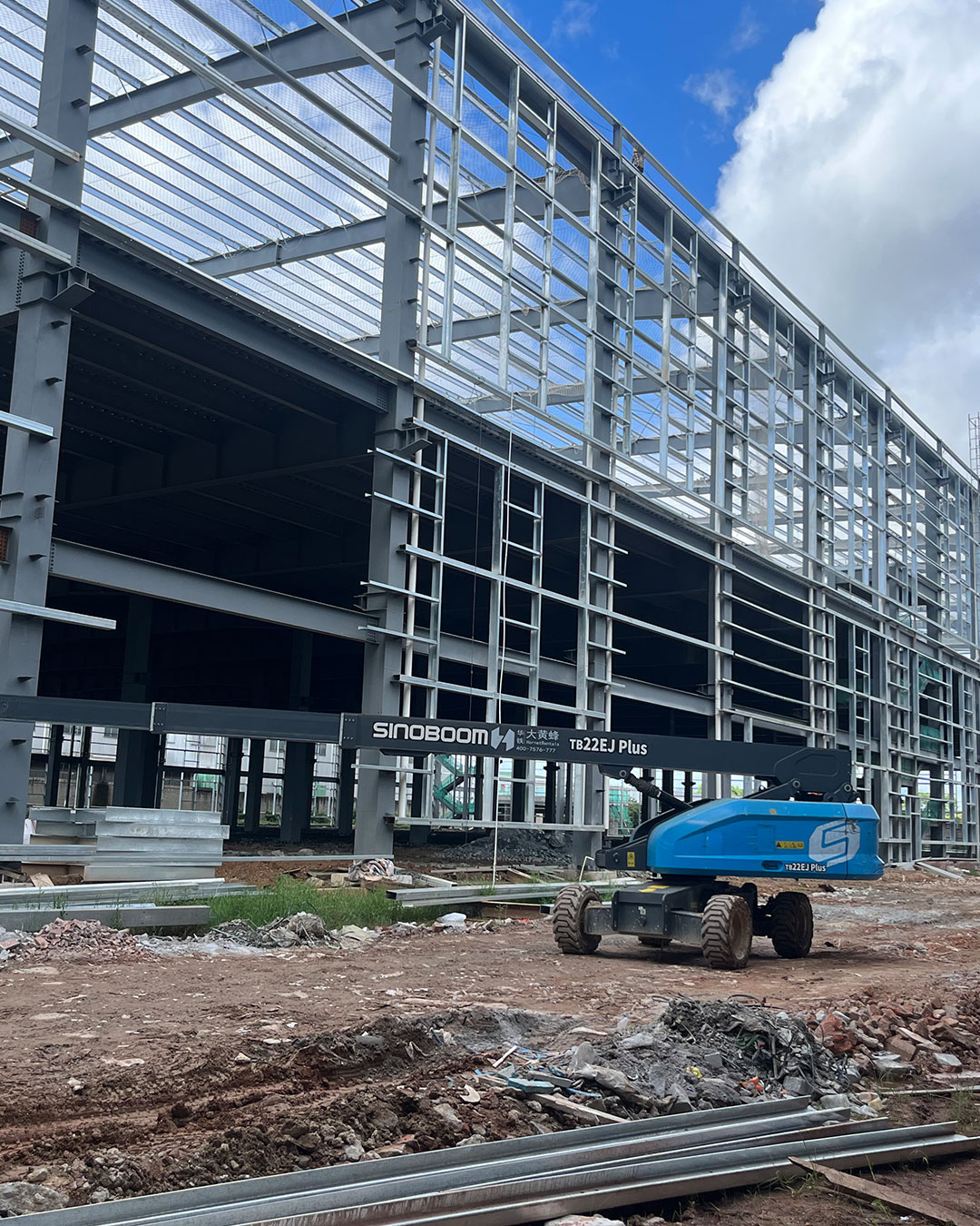 steel warehouse project