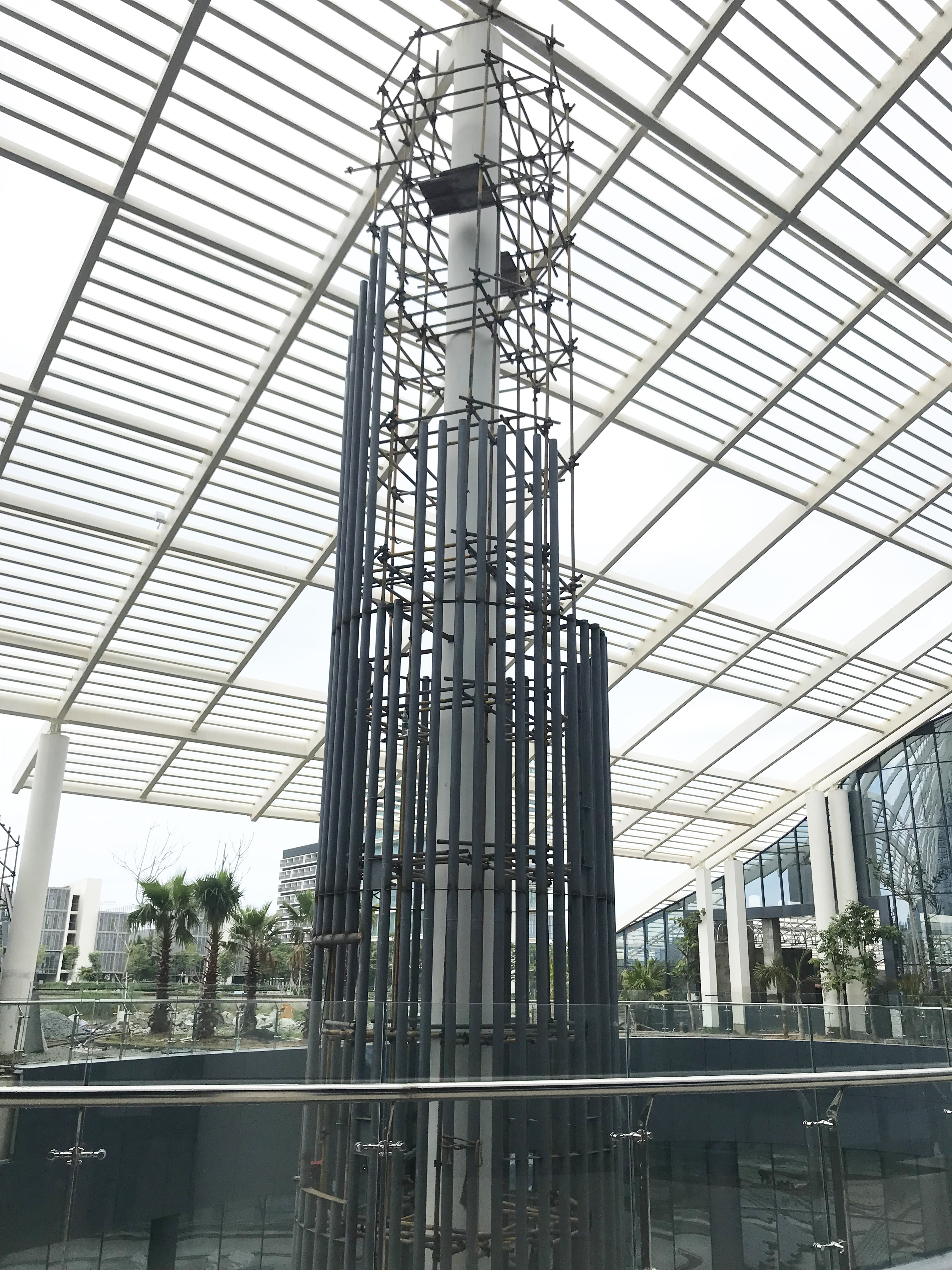 Steel Spiral Staircase