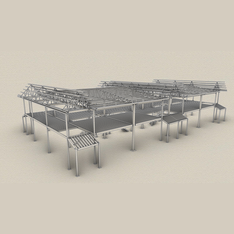 steel structure prefab house