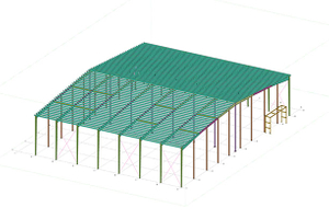 Prefabricated Steel-framed Factory