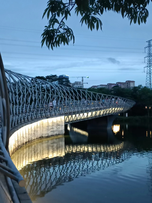 Steel Frame Pedestrian/Foot Bridge