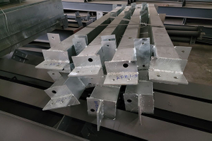 Anti-corrosion Anti-rust Galvanized Steel Profile