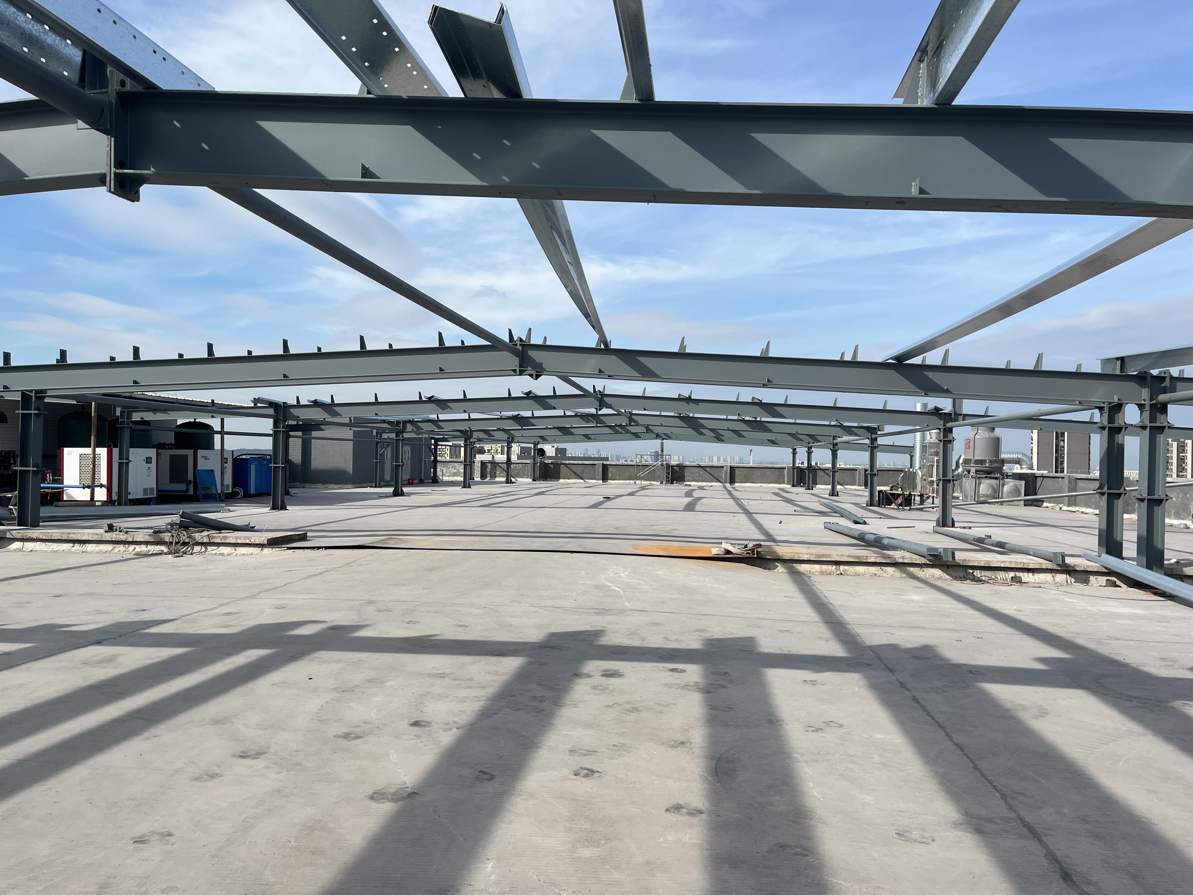steel structure roof (2)