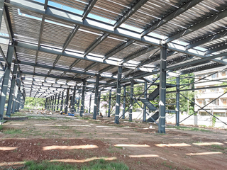 9,855㎡ Prefabricated Steel Structure Warehouse in the Philippines