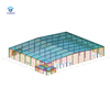 Steel Structure Storage Warehouse Shed With A Office Mezzanine Area