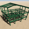 2024 Modular Frame Wide Span Steel Shed for Storage Hay Windproof and Good Quality