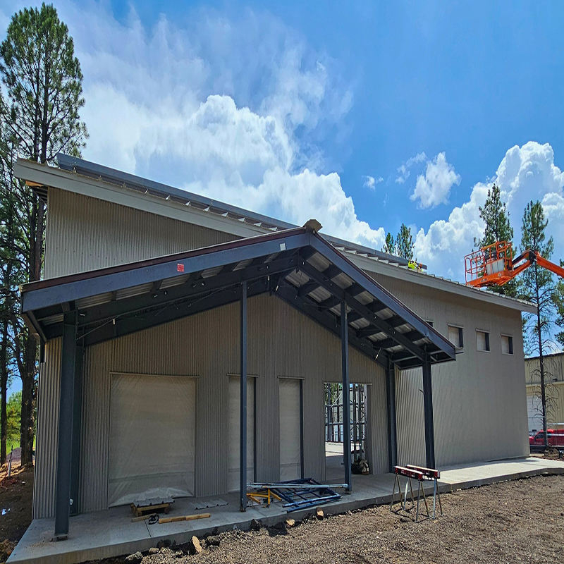 2024 Fireproof Advanced Eco-Friendly Building Material PEB Type Steel Structure Building House