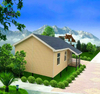 Low-Cost Prefab Light Gauge Steel Structure Frame Prefabricated Building Houses Modular Luxury Villa for Sale