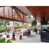 2025 the Mixed Structure of Exposed Steel and Metal Ensured the Minimum Number of Pillars Creating the Main Room of the House