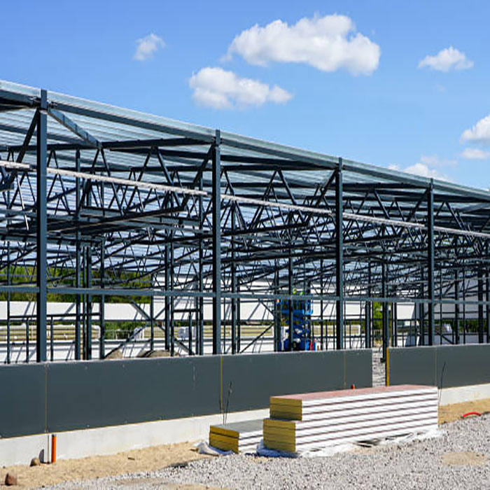 2024 Prefabricated Industrial/Residential Building Withstand Bad Weather Steel Profile Frame Warehouse