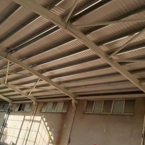 2025 Steel Construction Steel Workshop Roof Construction and Roof Elevation Works That We Have Completed in Gaziantep 3rd Osb