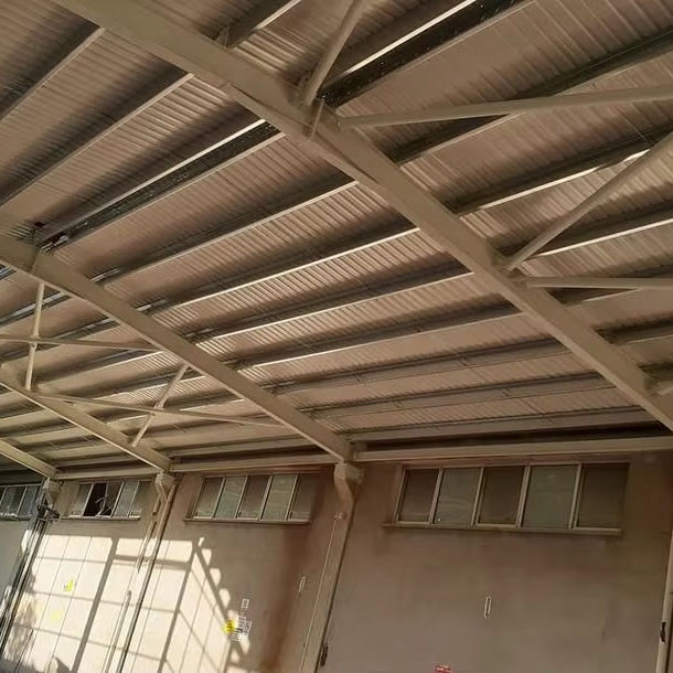 2025 Steel Construction Steel Workshop Roof Construction and Roof Elevation Works That We Have Completed in Gaziantep 3rd Osb