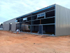 2025 Construction Update Making Great Progress Steel Building Project Doors Windows Installed Wall Sheeting Nearing Completion