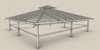 2024 Steel Frame Structure Building Indoor Boxing Gym/Competition Hall With Four-Slope Roof in Philippines