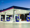 High Strength Truss Structure Steel Building Shell Gas Station with Canopy