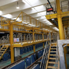 Steel Structure Subway Platform Metal Frame Support